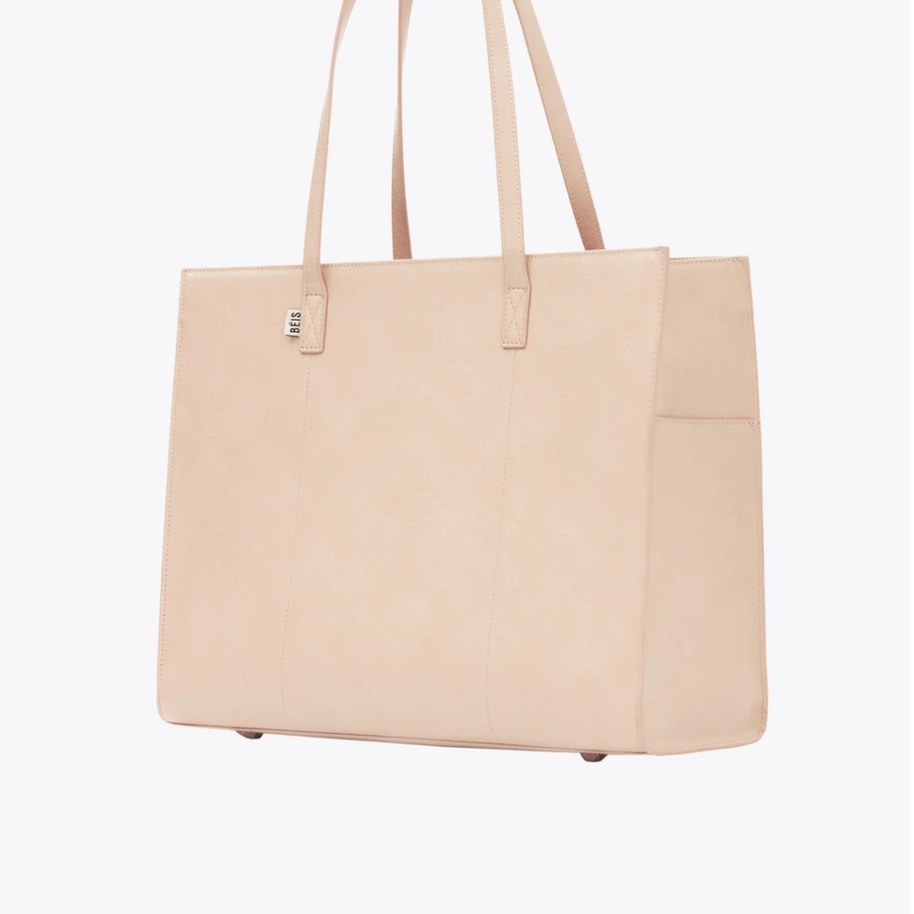 Chic Beige Carryall Tote